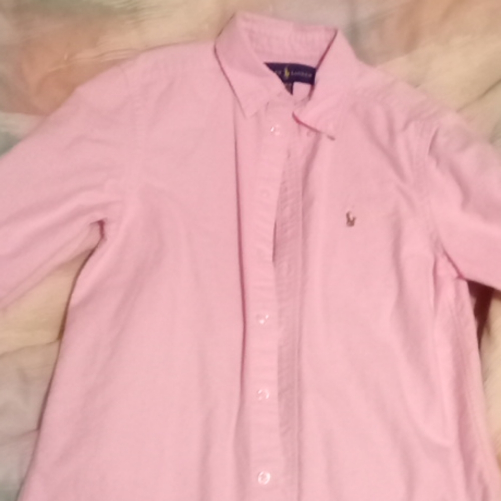 Boys long sleeve Ralph Lauren polo shirt